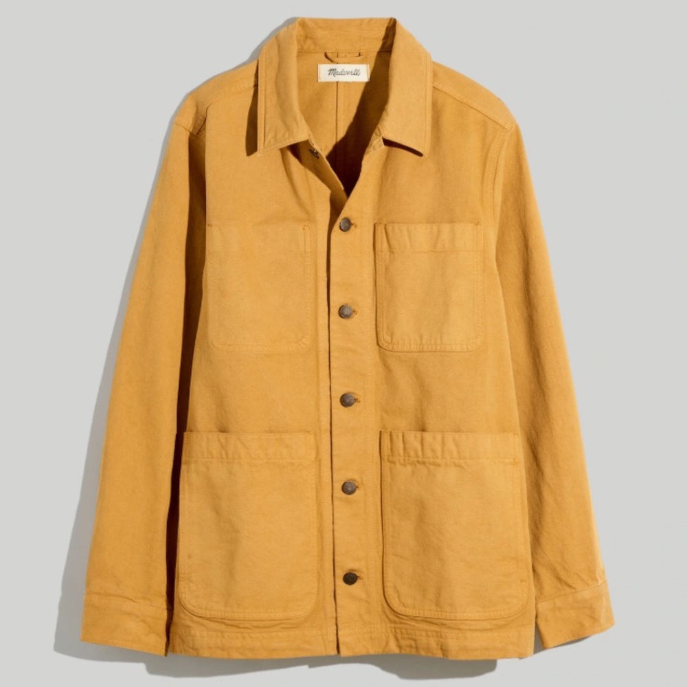 Madewell Garment-Dyed Canvas Chore Jacket